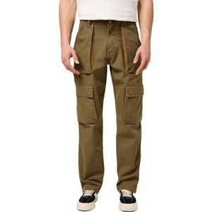 Wrangler Heren Jeans CJ Rel Cargo Pant, Relaxed Fit, Straight Leg, berk, 34W / 32L