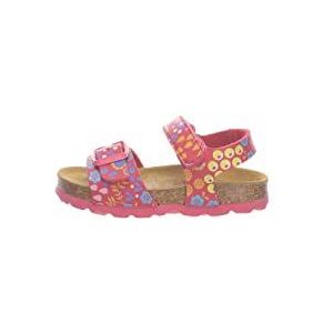 Lurchi meisjes onja sandaal, Roze Flower Dot, 33 EU
