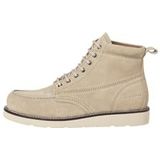 JFWTORONTO - Veterboots - Effen - Leer - Ronde Neus