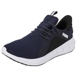 PUMA Unisex Softride Carson Ease in Road Running Schoen, Puma Navy PUMA Zwart PUMA Wit, 38.5 EU