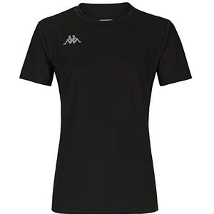 Kappa Heren Beesort T-shirt, zwart carbon, L