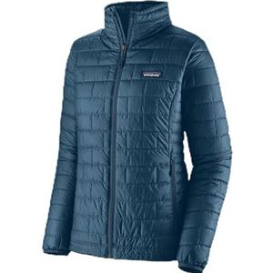 PATAGONIA Coat W's Nano Puff Jkt Lagom Blue S Dames, Lagom Blue, S