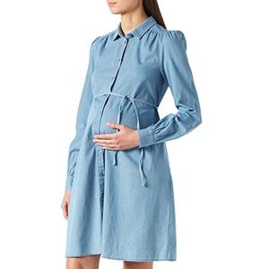 Noppies Dames Jurk Nursing Lange Mouwen Kaly Jurk, Acid Blue - P538, 34 NL