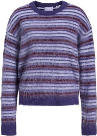 JJXX Trui 'MARCIA'  navy / sering / purper