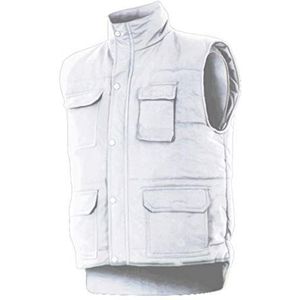 Velilla Serie 108 - vest met meerdere zakken (maat XXL) kleur wit