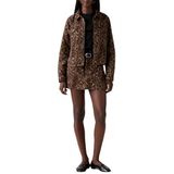 Levi's - Original Trucker Jacket - Casual - Bruin - Katoen - Dierenprint