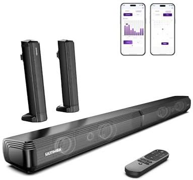 ULTIMEA Apollo S40 Pro - Soundbar - 2.2 Kanaals - Bluetooth 5.3 - Versie 2025