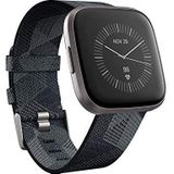Fitbit Versa 2 Health & Fitness Smartwatch SE (NFC), Charcoal - Iron Mist Grey Aluminum
