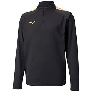 PUMA Unisex Kids Teamliga 1/4 Zip Top Jr Sweat