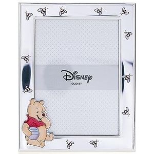 VALENTI & CO. Disney Baby - Winnie the Poeh fotolijst van zilver voor kinderen, cadeau-idee voor doop, geboorte of verjaardag (13 x 18 cm)