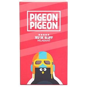 Gezelschapsspel Pigeon – atmosfeer, bluff, creativiteit, humor – gemaakt in Frankrijk.