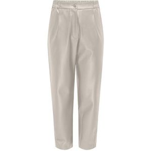 ONLMYNTE Faux Leather Pants OTW, Pumice Stone, M