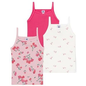 Petit Bateau - Setje - Meisjeshemdjes - Met Bandjes - Bloemenprint