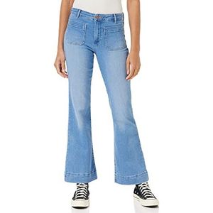 Wrangler Flare Jeans dames, Blauw, 33W / 34L
