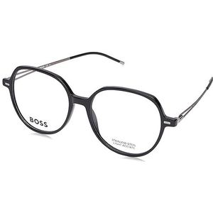 BOSS HUGO 1391 bril, zwart, 53 voor dames, blue, 53