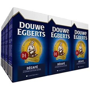 Douwe Egberts Filterkoffie Décafé (3 Kilogram - Intensiteit 05/09 - Medium Roast Koffie - Cafeïnevrij) - 12 x 250 Gram