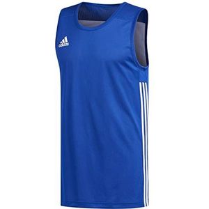 Adidas Heren 3G Speed Reversible Basketbalshirt, Collegiate Royal/White, S