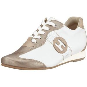 Hassia RIVA 9-302015 damessneakers, breedte G, Wit Wit Multi0299, 38.5 EU