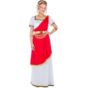 Boland - Romeinse kostuum voor dames, 7-delig, carnavalskostuum voor themafeest, Halloween of carnaval, koningin, godin