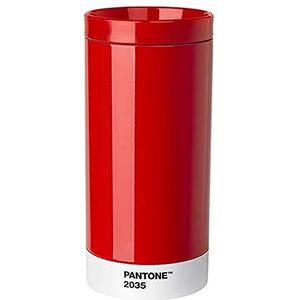 Pantone Drinkbeker - To Go - RVS - 430 ml - Red 2035 C