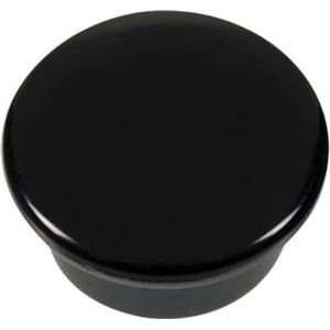 Westcott Zelfklevende magneten pak van 10, 15 mm, rond, zwart, E-10801 00