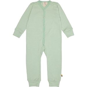 loud + proud Babyoverall, pyjama van biologisch katoen en GOTS-gecertificeerd, Pistacchio, 50/56 cm