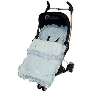 Gatborduurwerk voetenzak/COSY TOES Britax B-SMART Agile Dual BLAUW