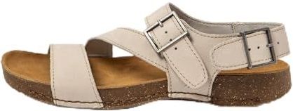 Art 0999 I Breathe, platte sandalen, uniseks, volwassenen, bone, maat 37, bone, 37 EU