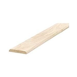 MD Building Products 11908 M-D deurdrempel, plat, 5,4 cm B x 91,4 cm 9,5 cm H, lichtbruin/eiken, naturel, 36"" L x 2-1/2"" B x 3/8"" H