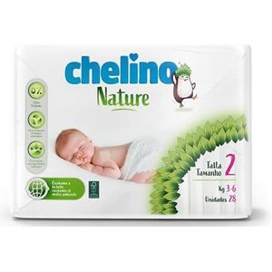 Chelino Nature kinderluiers, maat 2 (3-6 kg), 28 stuks (6 stuks)