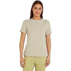 Calvin Klein Dames S/S T-shirts met ronde hals, Eucalyptus, S