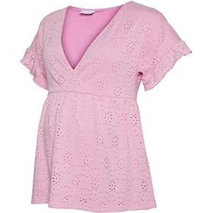 MAMALICIOUS T-shirt voor dames, Begonia Pink, M