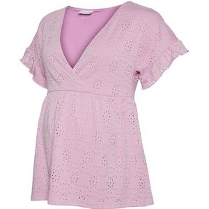 MAMALICIOUS T-shirt voor dames, Begonia Pink, M
