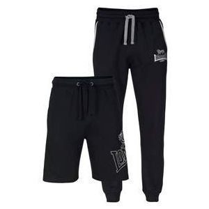 Lonsdale Giffordland Joggingbroek en shorts voor heren, Zwart, S