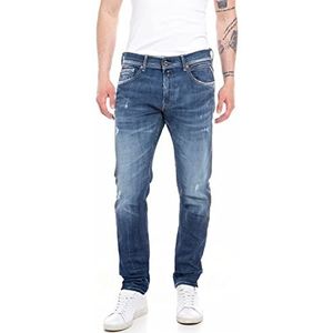 Replay Herenjeans Willbi regular fit, Medium Blue 009-4, 27W / 32L