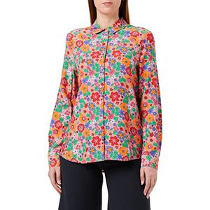 Seidensticker Damesblouse met lange mouwen, normale pasvorm, roze, 36, roze, 36