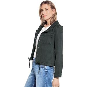CECIL Dames B212155 overshirt jas, cool kaki, XS, Cool kaki, XS