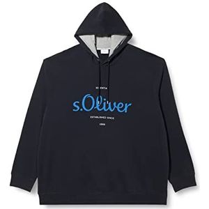s.Oliver Grote maat heren sweatshirts met lange mouwen, blauw, 3XL, blauw, 3XL