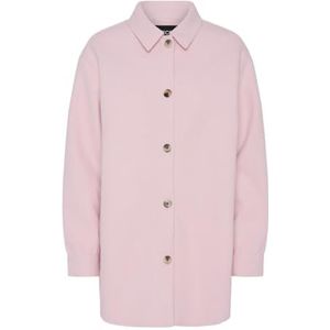 PIECES Pcdusa Shacket Mm Bc Damesjack, Roseate Spoonbill, M
