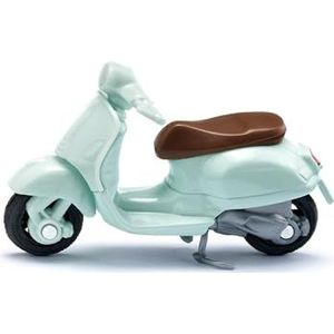 siku 1296, Vespa 125 GTS Super, speelgoedscooter, metaal/kunststof, mint, rubberen banden, stuur en standaard beweegbaar