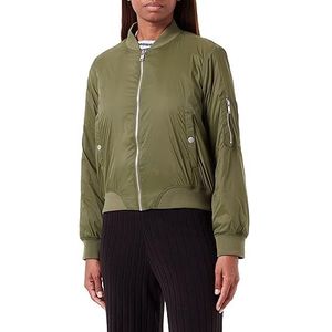 Bestseller A/S ONLTHILDE Bomber CC OTW jas, Winter Moss/Detail: Burnt Orange Lining, XS, Winter Moss/Detail:burnt Orange Lining, XS