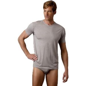 Susa Heren Tanitex T-shirt, grijs gemêleerd, L