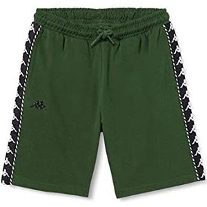 Kappa Italo Boys Shorts voor meisjes, Green Past, 158 cm