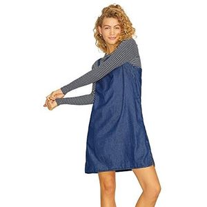 JACK&JONES JJXX JXNIKITA Chambray SN Casual Jurk, Medium Blue Denim, S