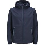 JJ REBEL - JREBWOOD - Softshell Jacket - Donkerblauw - Heren