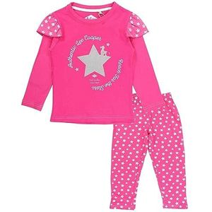 Lee Cooper Pijama meisjes set, Fuchsia, 4 Jaren