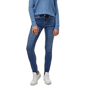 Desires Dames Lola Denim Midwaist Jeans, Lichtblauw wassen, 25W (Regular)