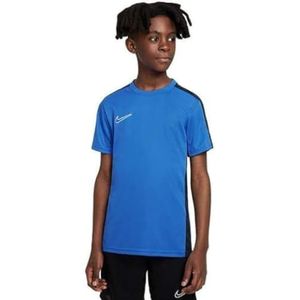 Nike Uniseks T-shirt voor kinderen en jongens, Wit/Zwart/Zwart, XS