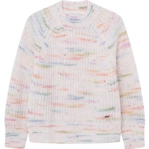 Pepe Jeans Wijsheid Knitwear voor meisjes, Wit (Mousse Wit), 4 jaar