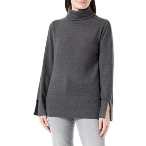 Onlfia Ls KNT Rolhals, dark grey melange, XS